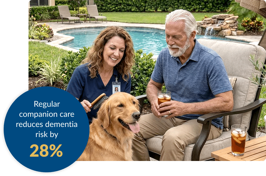 Companion Care in Palm Beach & Broward County | Senior Pros