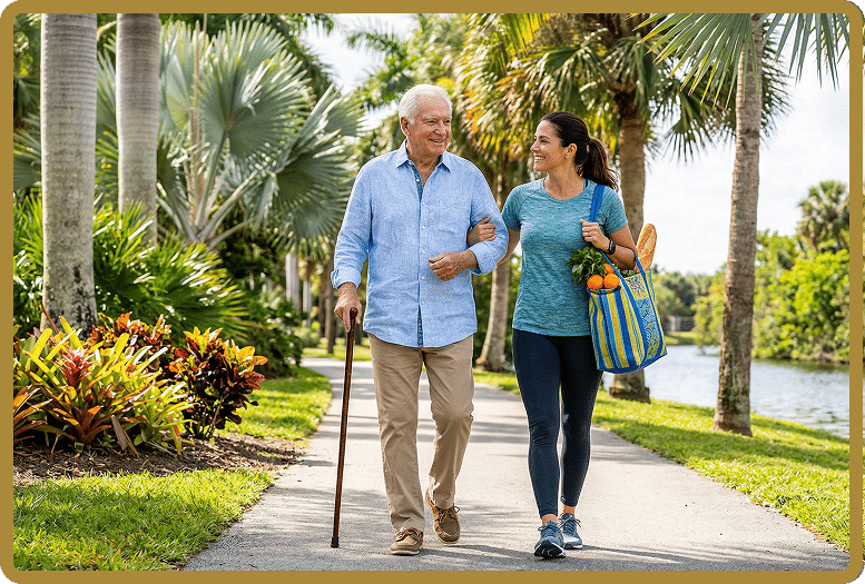 Companion Care in Palm Beach & Broward County | Senior Pros