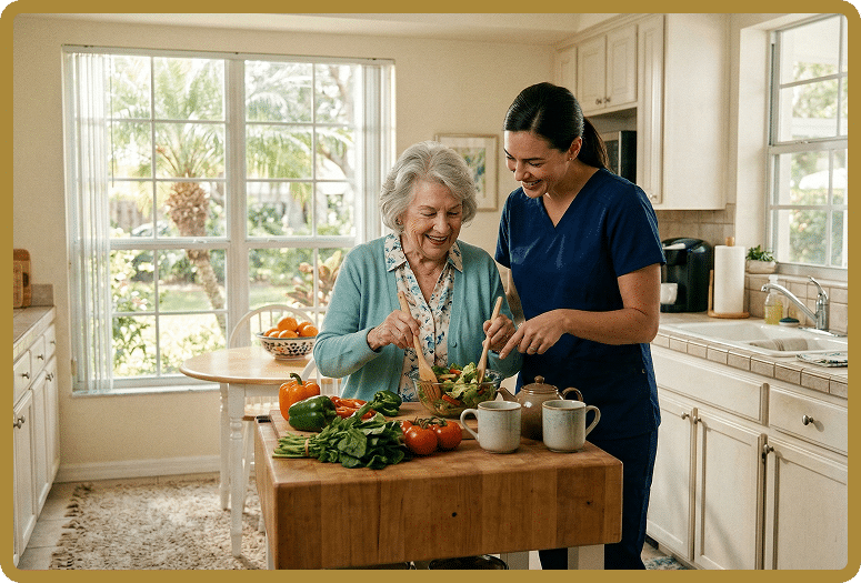Senior Home Care in Palm Beach & Broward County | Senior Pros